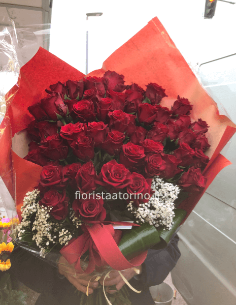 50 rose lunghe
