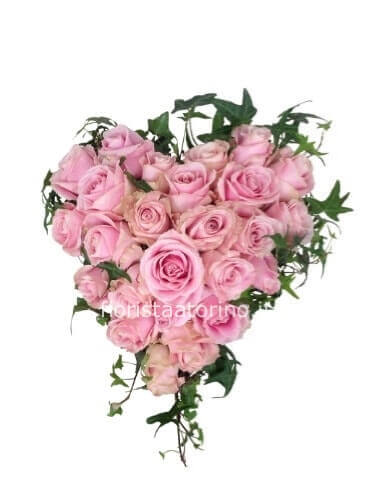 cuore di rose stabilizzate » Fiori a Torino. Fiorista a Torino per acquisti  e invio a domicilio di fiori e piante a Torino.